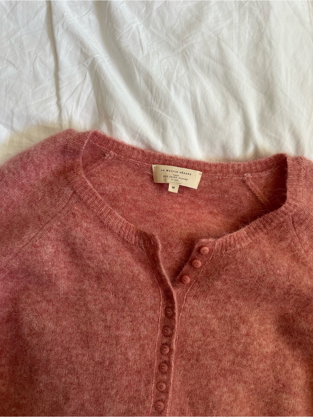 Sézane pink sweater - Picture 3 of 7